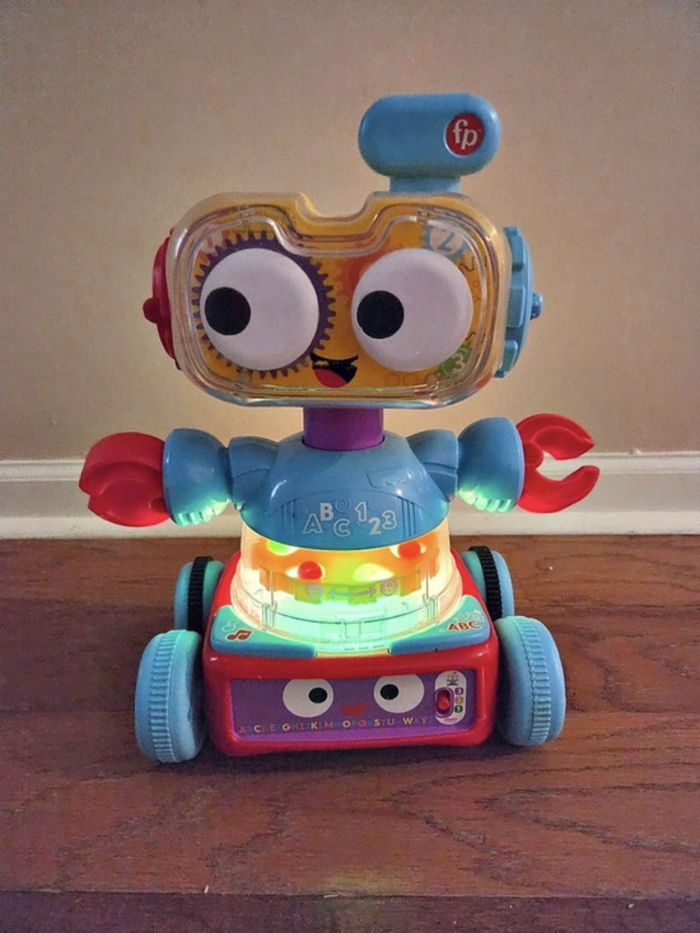 Fisher-Price 4-in-1 Ultimate Learning Bot Interactive Learning Toy. Video In Pos